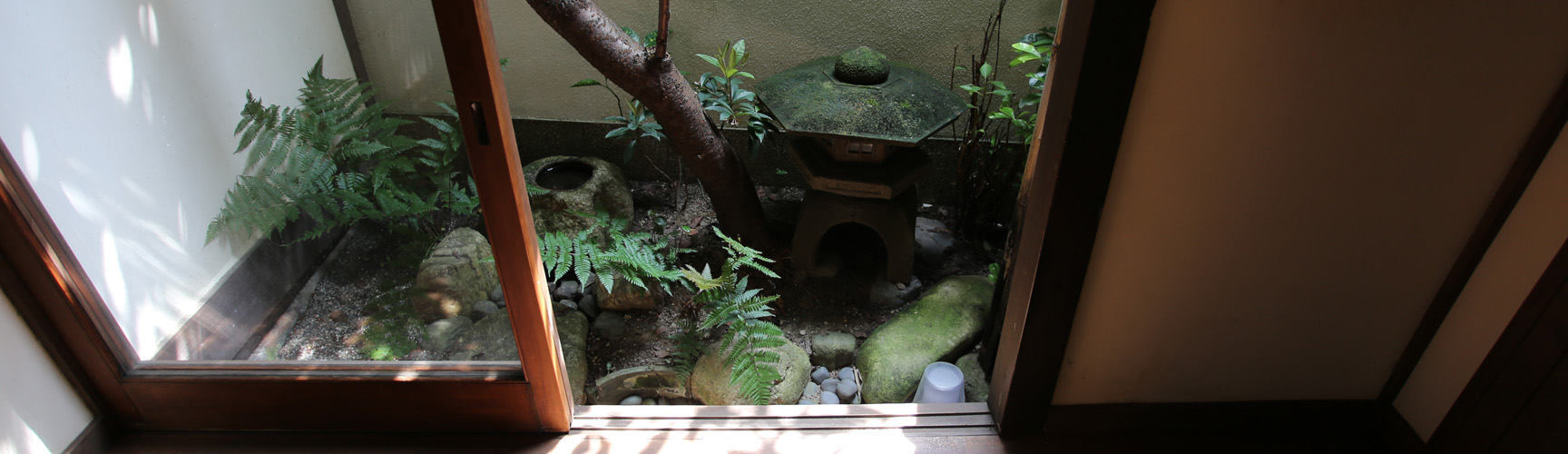 幸遊庵 京町家の坪庭
