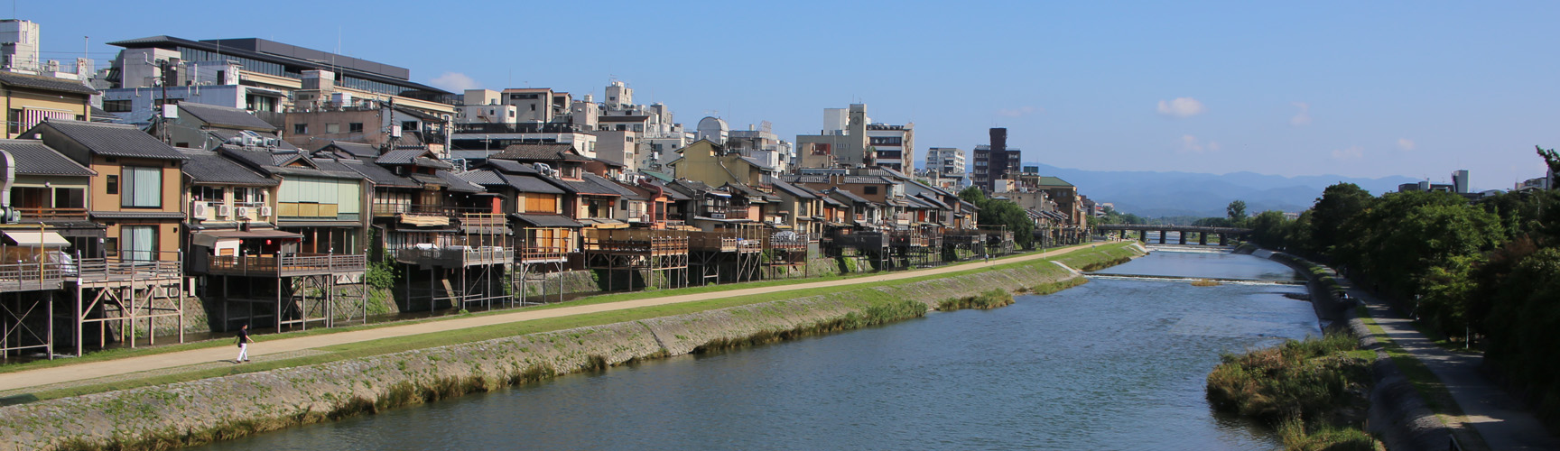 京都 鴨川風景